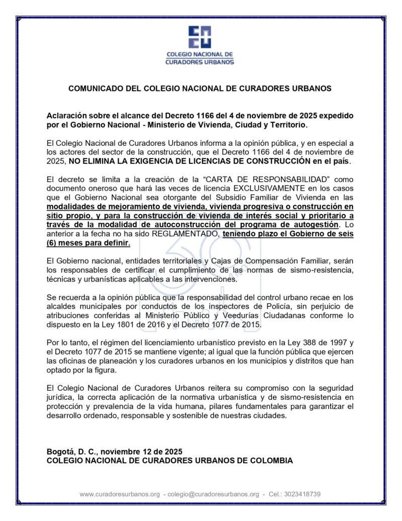 Licencias de construcción se mantienen vigentes